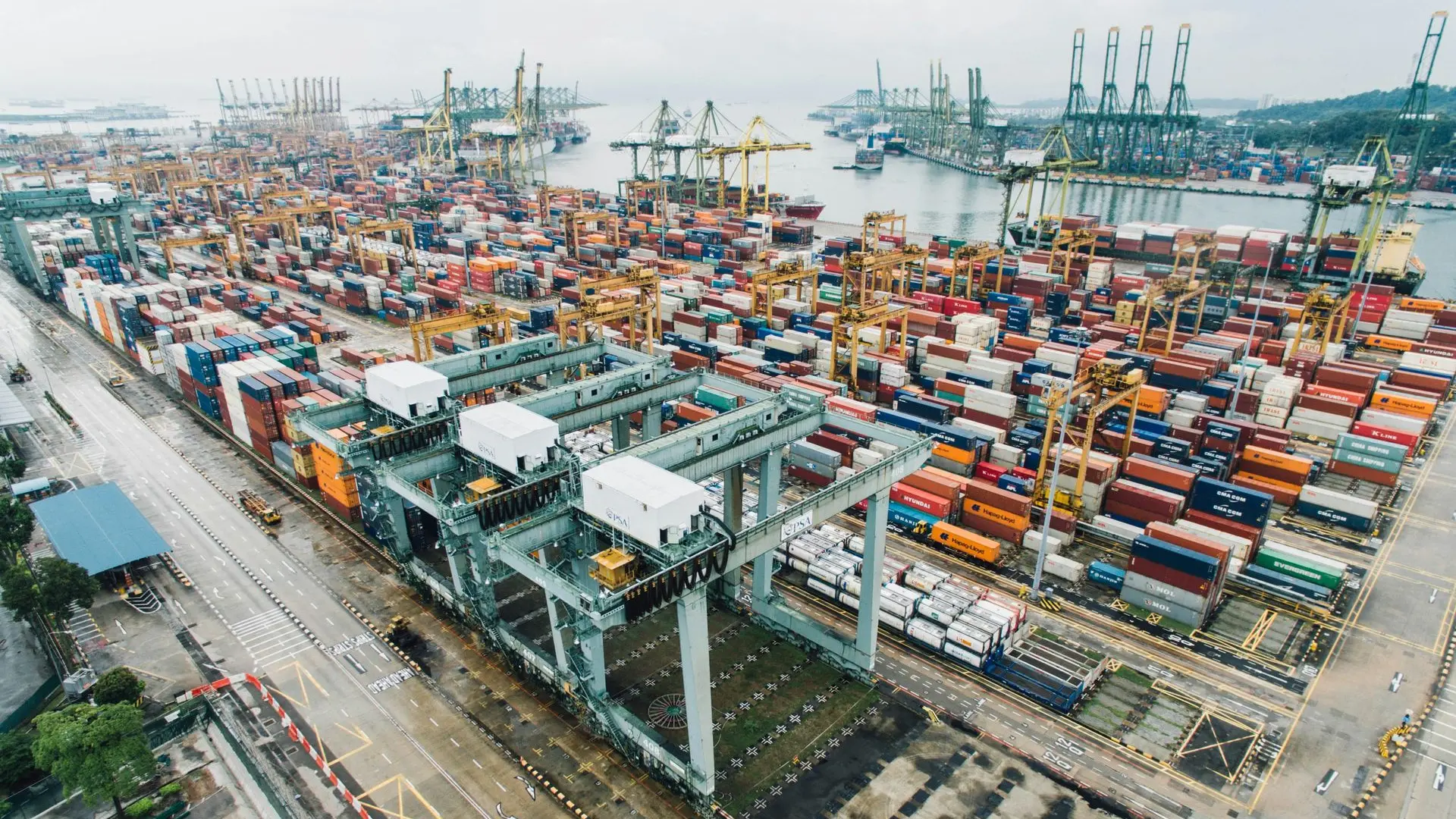 Singapore port under heavy congestion amidst Red Sea Crisis