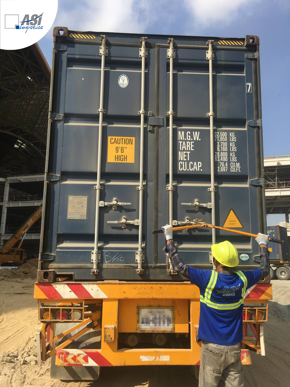 Heavy cargo handling & industrial equipment import, transport, and installation in Cambodia's Techo Industrial Airport